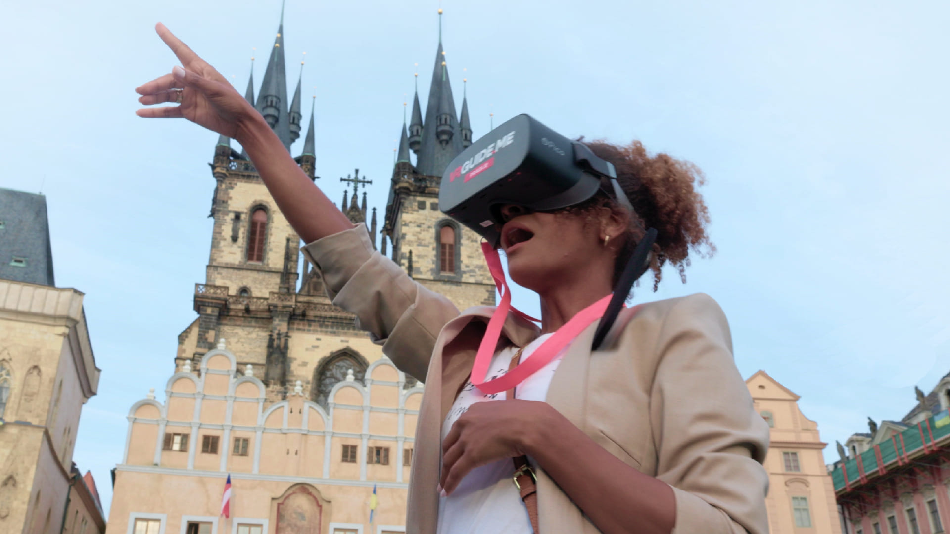 Virtuální prohlídka historického centra Prahy.